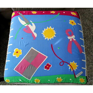 TIFFANY & CO Silk Scarf 90s PINK BOW Limited Edition Dedicated to Cancer Victims